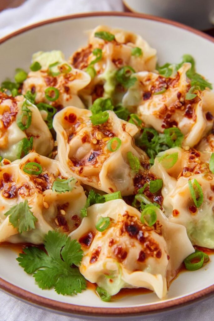 Trader Joe's Chicken Cilantro Mini Wontons Recipe