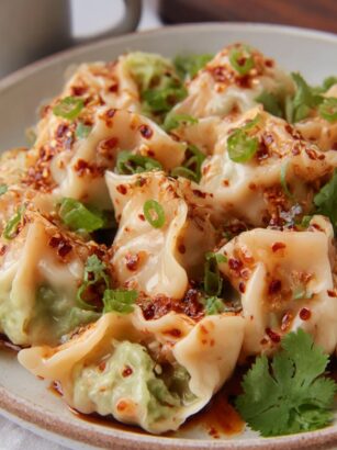 Trader Joe's Chicken Cilantro Mini Wontons Recipe