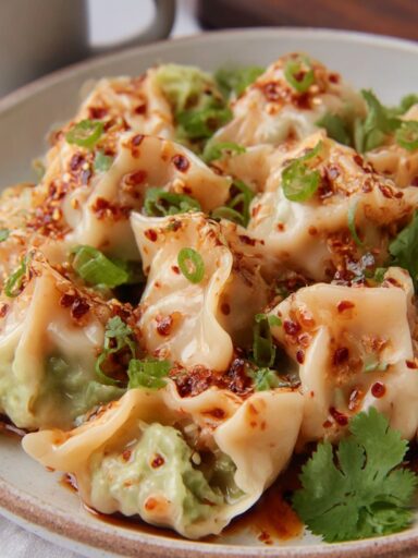 Trader Joe's Chicken Cilantro Mini Wontons Recipe