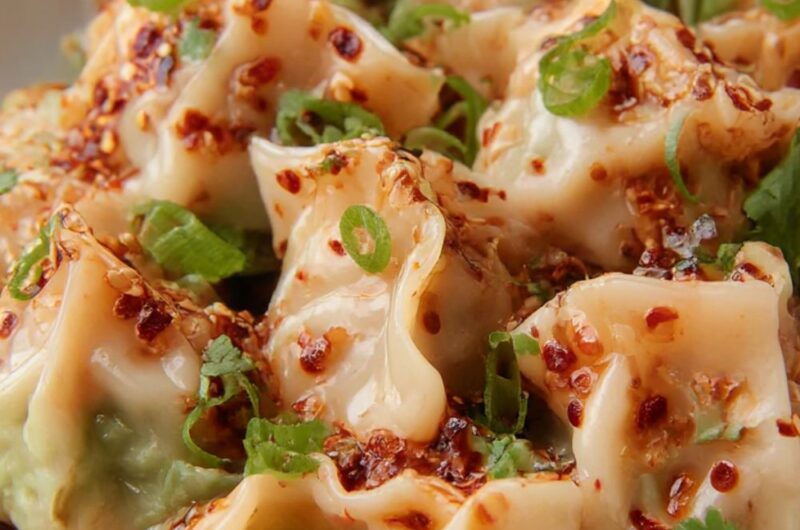 Trader Joe's Chicken Cilantro Mini Wontons Recipe