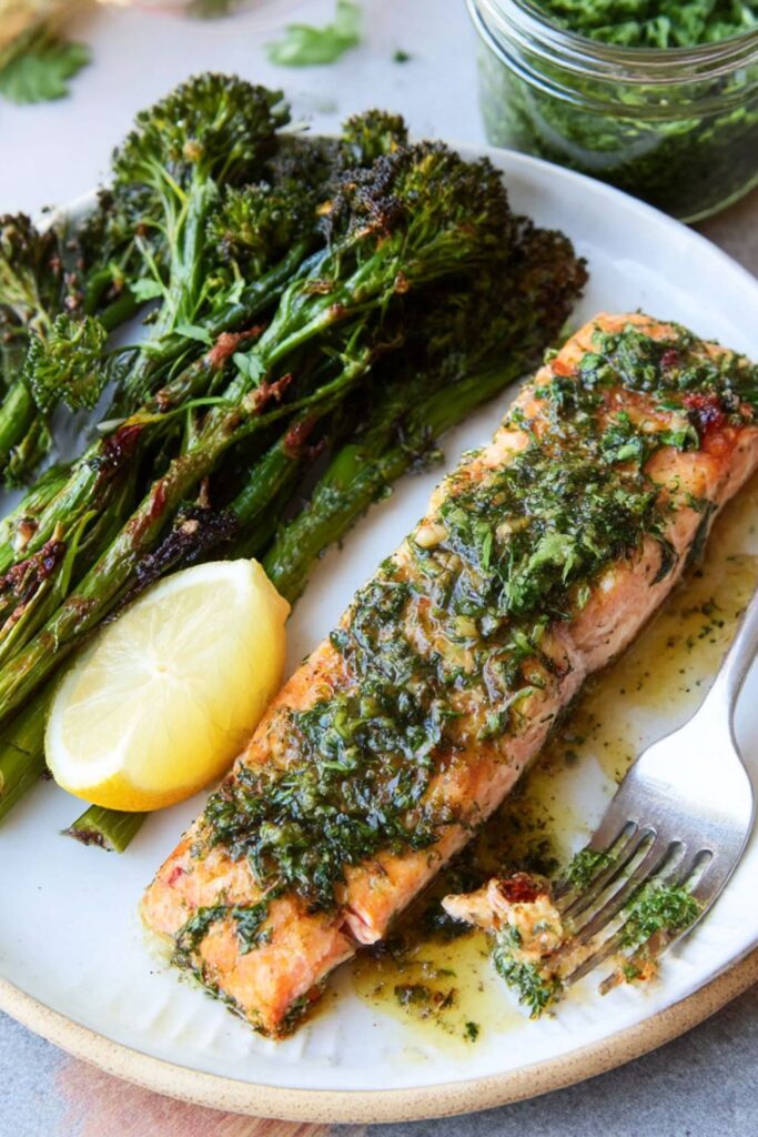 Trader Joe's Chimichurri Salmon Recipe