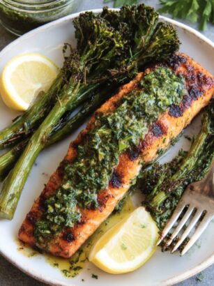 Trader Joe's Chimichurri Salmon Recipe