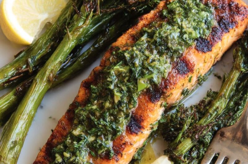 Trader Joe's Chimichurri Salmon Recipe
