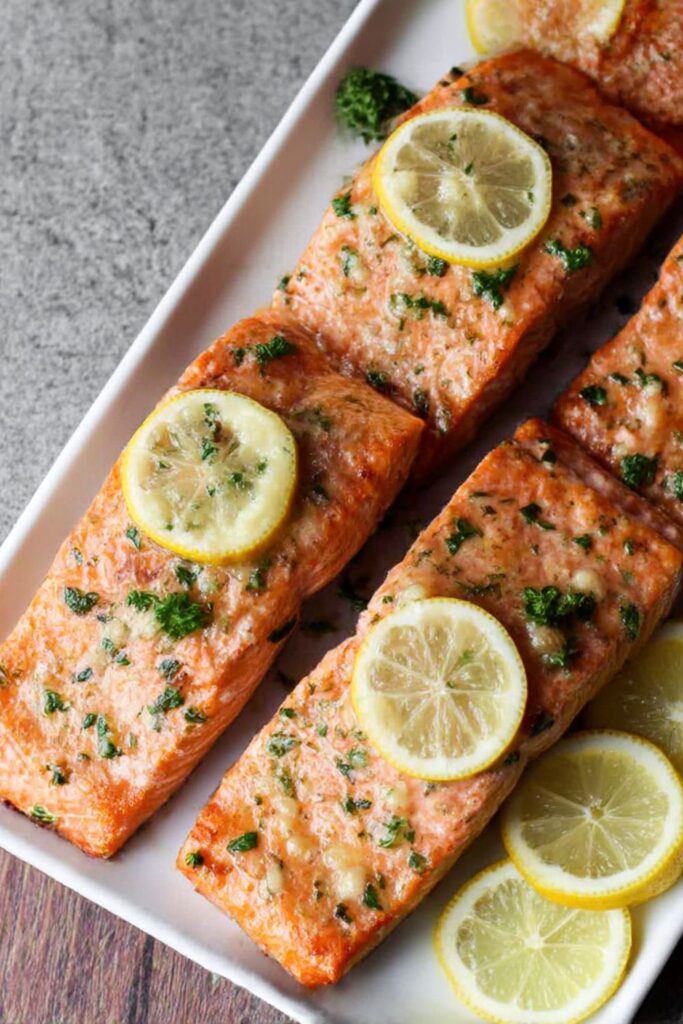 Trader Joe's Salmon Recipe (Easy Garlic Butter Baked Salmon)