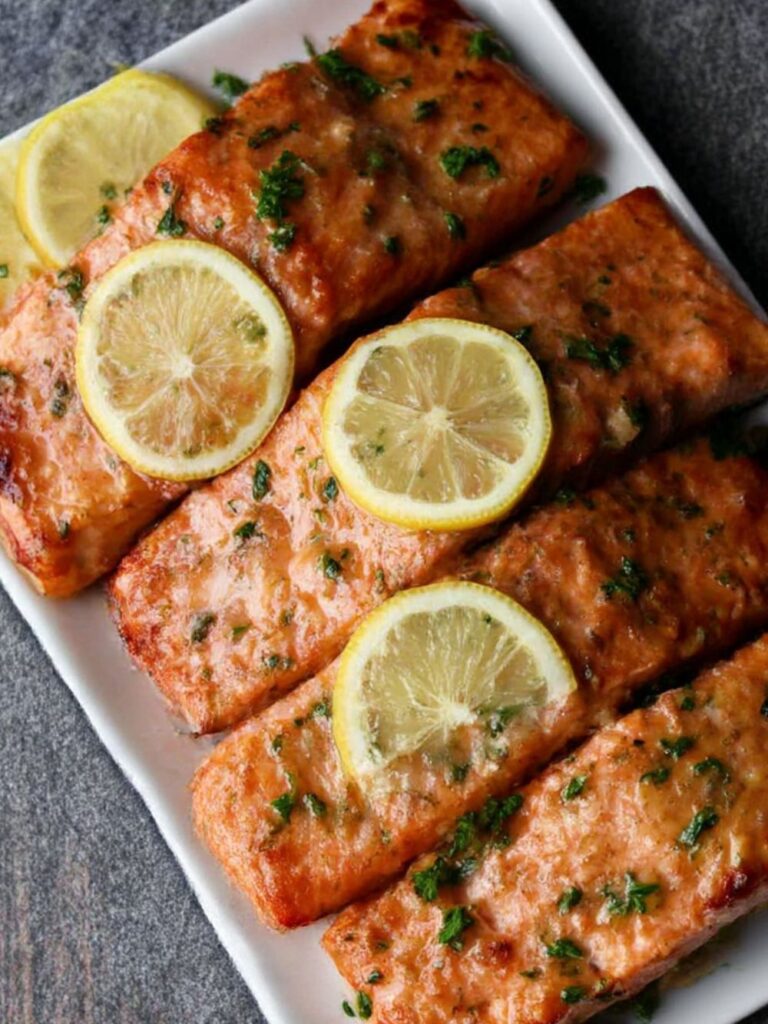 Trader Joe's Salmon Recipe (Easy Garlic Butter Baked Salmon)