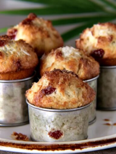 Vanilla Cranberry Can Cakes Recipe