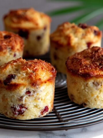 Vanilla Cranberry Can Cakes Recipe