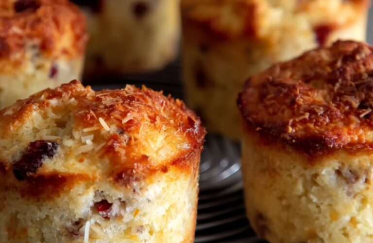 Vanilla Cranberry Can Cakes Recipe