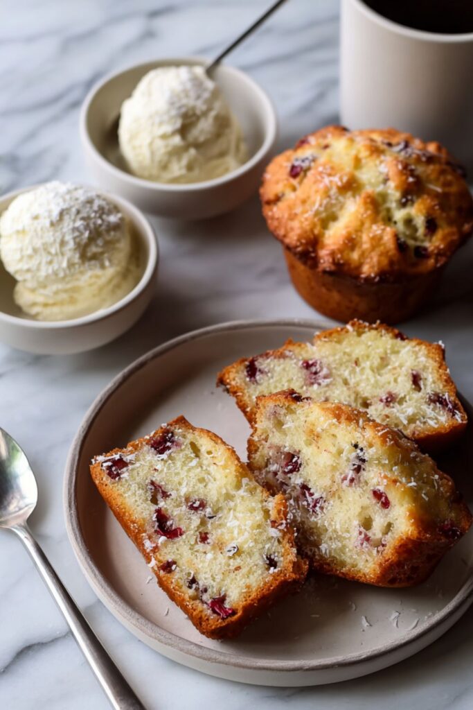 Vanilla Cranberry Can Cakes Recipe