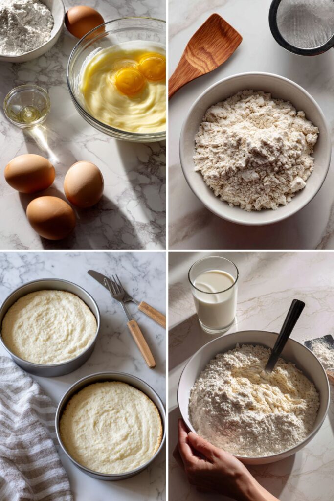 Yellow Cake with Chocolate Buttercream Frosting Recipe