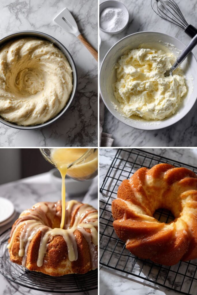 Kyle’s Lemon Pound Cake With Reba’s Royal Glaze Recipe