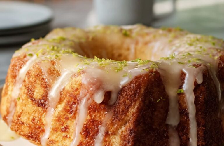 Kyle’s Lemon Pound Cake With Reba’s Royal Glaze Recipe