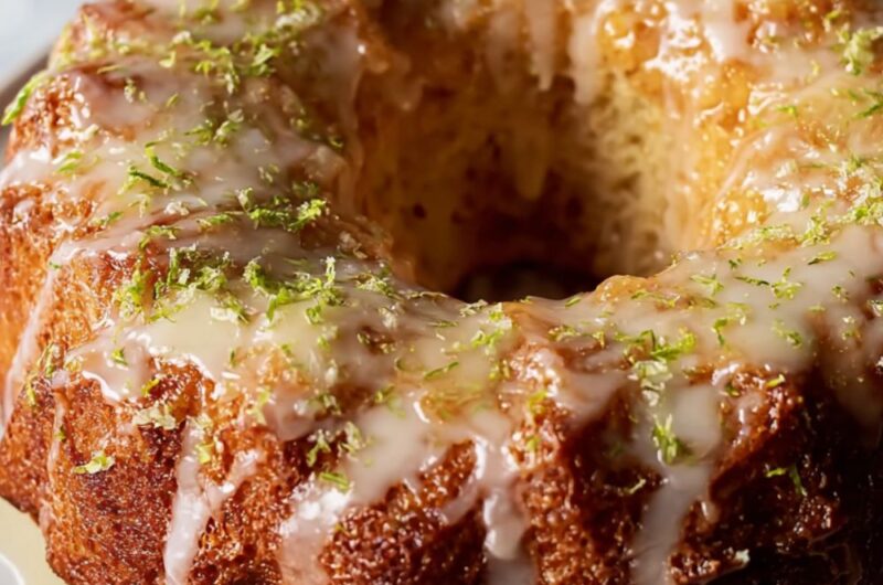 Kyle’s Lemon Pound Cake With Reba’s Royal Glaze Recipe