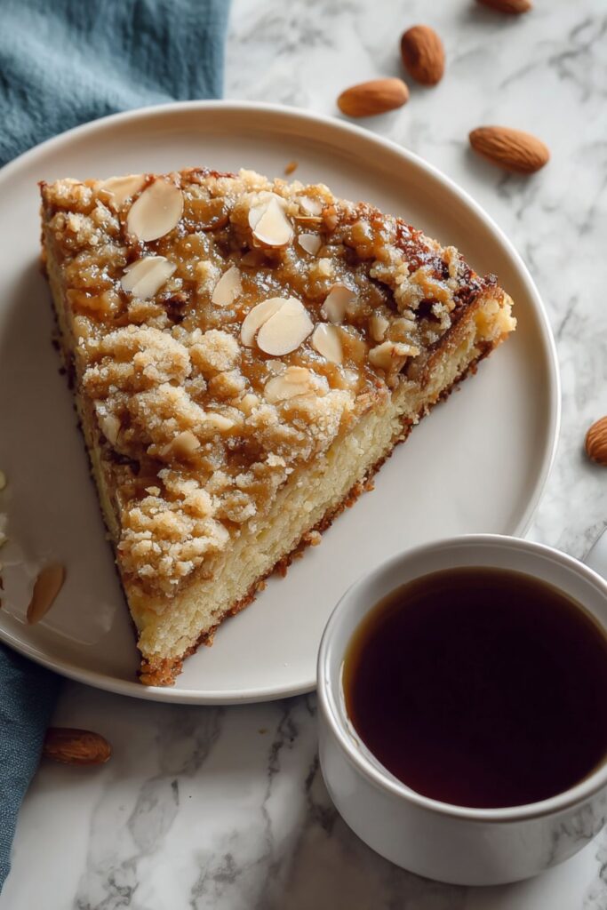 Almond, Pine Nut, Apricot Crumb Cake Recipe