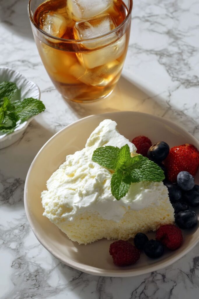 Angel Food Cake and Berries Recipe