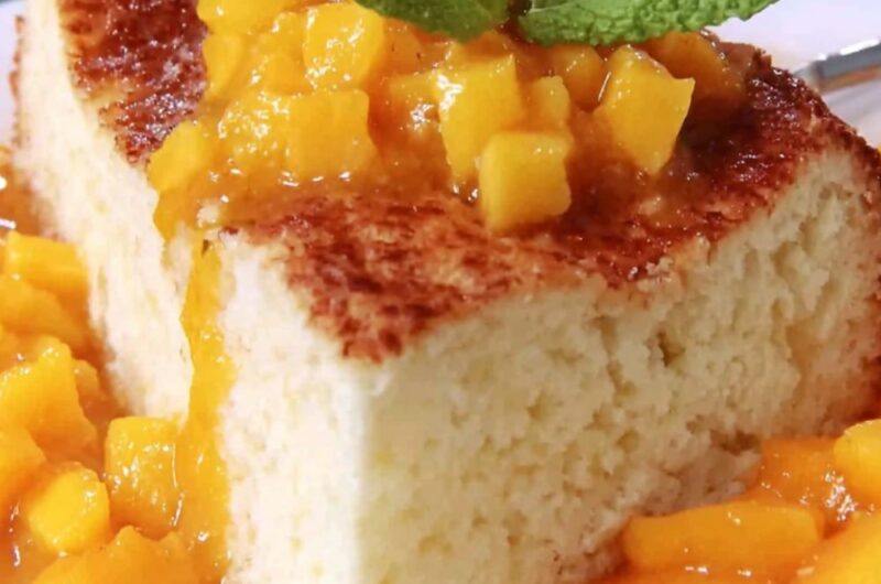 Angel Food Cake with Mangoes Recipe