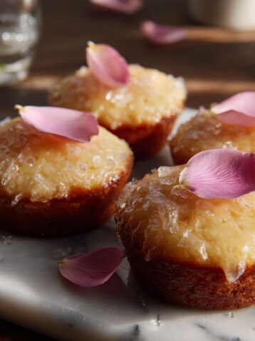 Sherry Tea Cakes and Glaze Recipe
