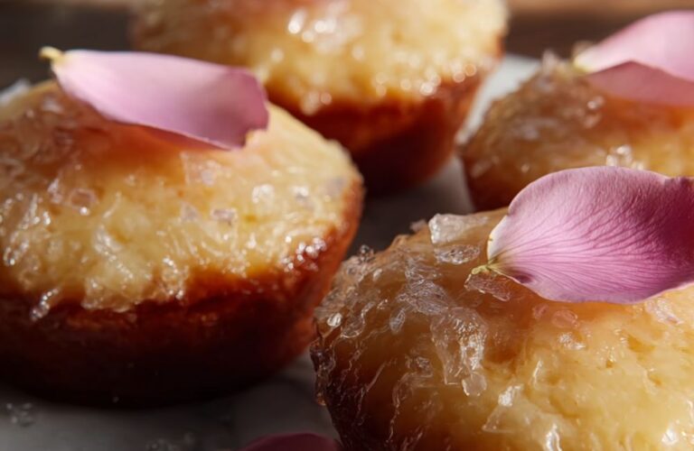 Sherry Tea Cakes and Glaze Recipe