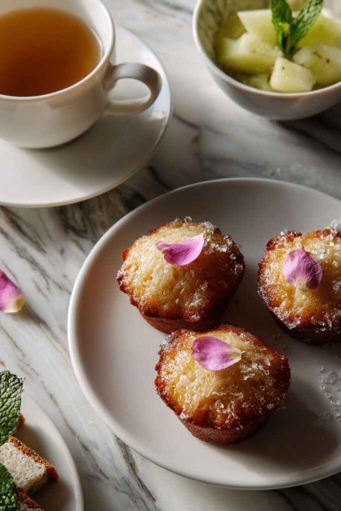 Sherry Tea Cakes and Glaze Recipe