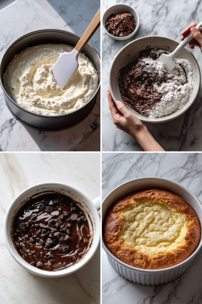 Black and White Angel Food Cake Recipe