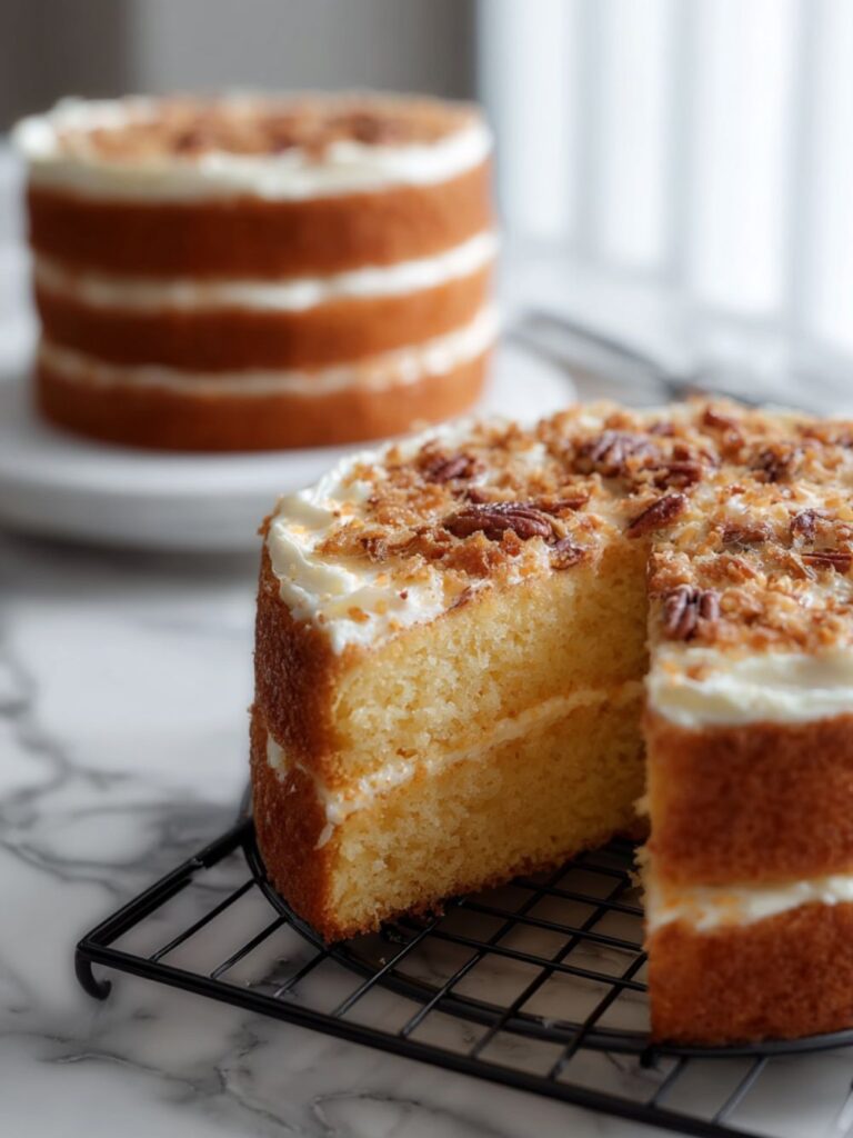 Italian Cream Cake (From Beth Lott’s Mom) Recipe
