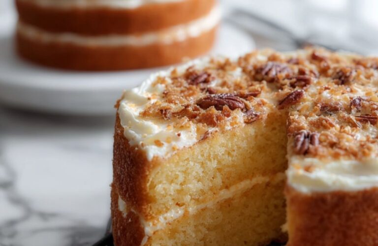 Italian Cream Cake (From Beth Lott’s Mom) Recipe