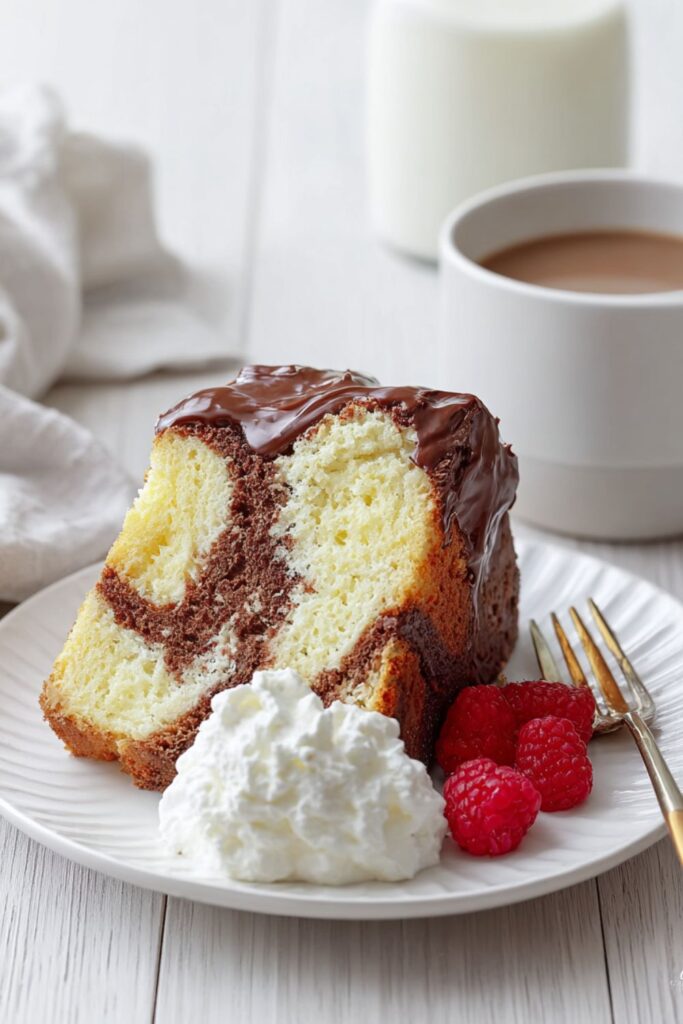 Black and White Angel Food Cake Recipe