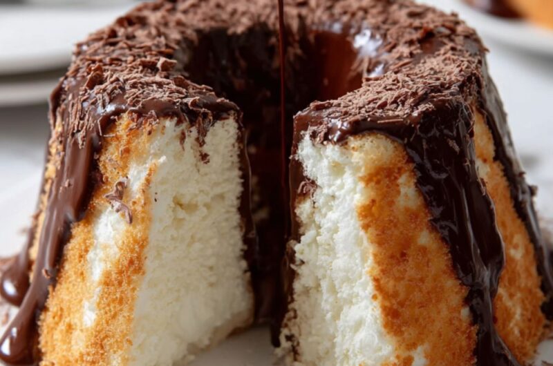 Black and White Angel Food Cake Recipe