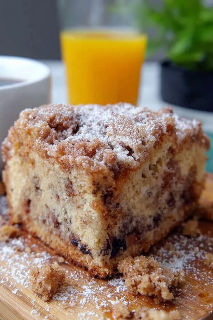 Chocolate Chip Crumb Cake Recipe