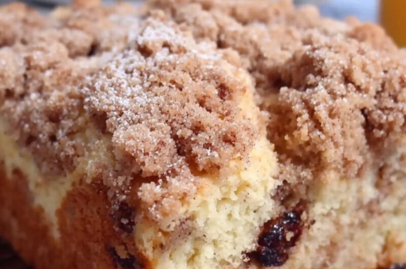 Chocolate Chip Crumb Cake Recipe