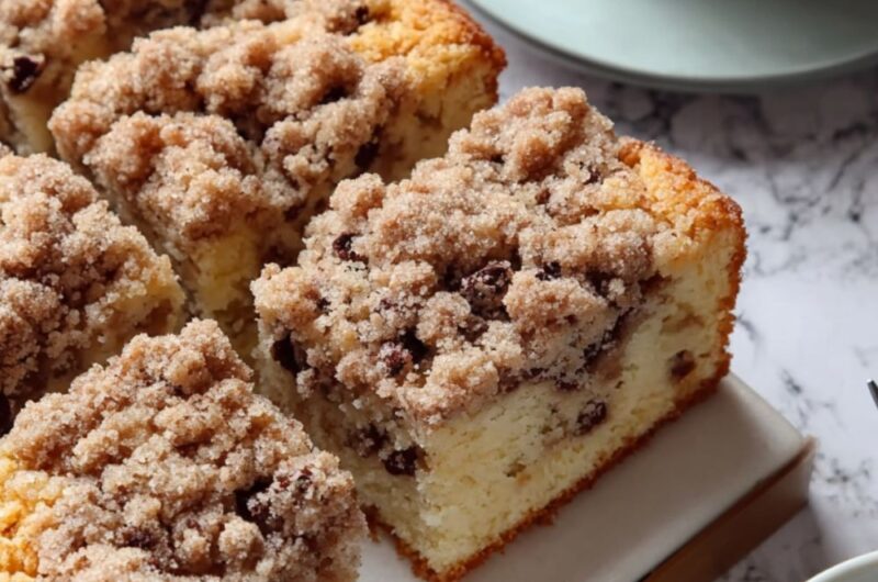 Chocolate Chip Crumb Cake Recipe
