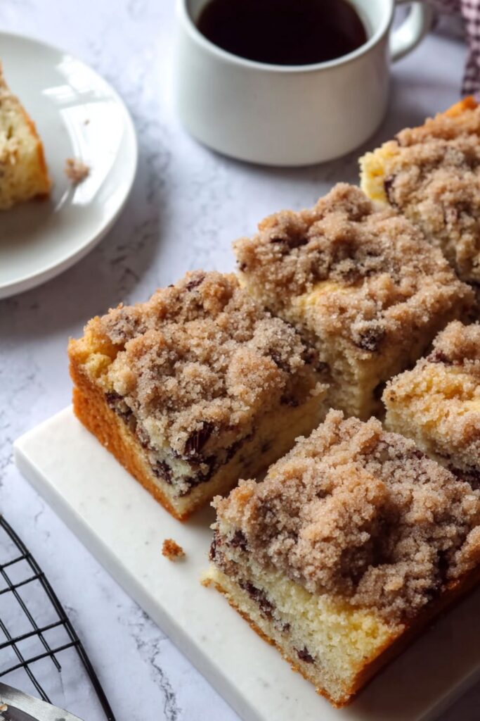 Chocolate Chip Crumb Cake Recipe