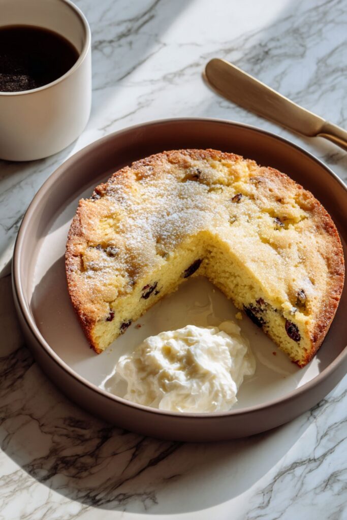 Cranberry Cornmeal Cake Recipe