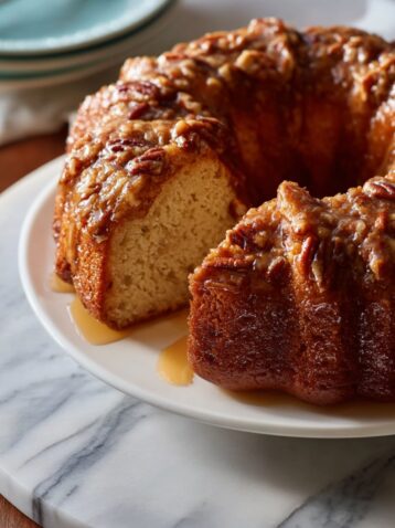Ginger-Rum Bundt Cake Recipe