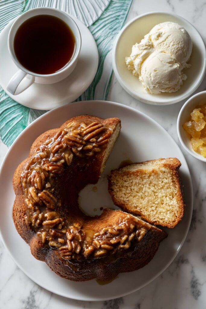 Ginger-Rum Bundt Cake Recipe