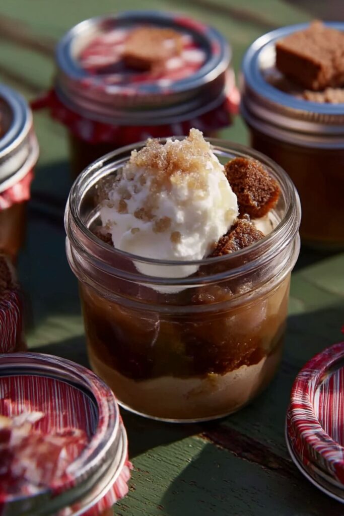 Gingerbread Jars with Cranberry Curd Recipe