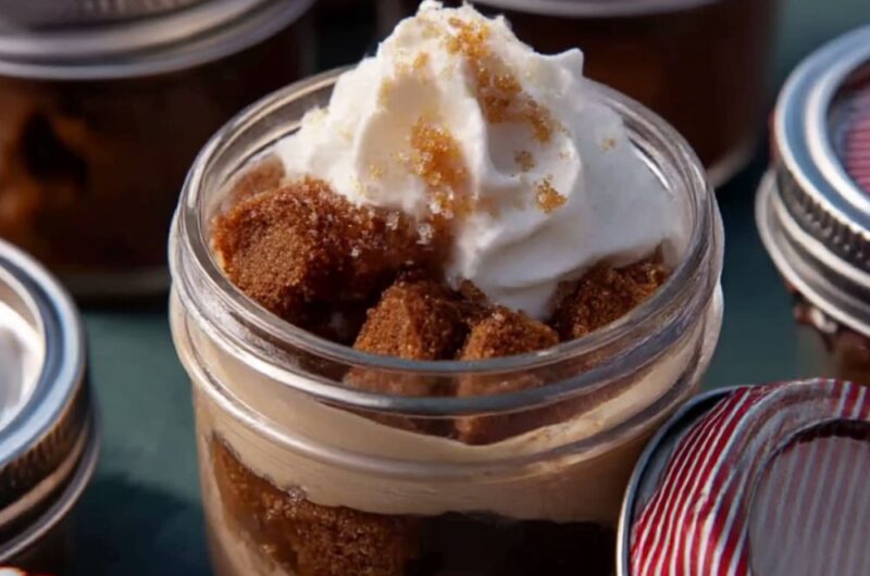 Gingerbread Jars with Cranberry Curd Recipe