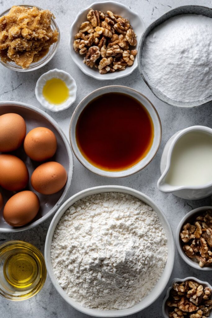 Pumpkin Nut Cake With Maple Glaze Recipe