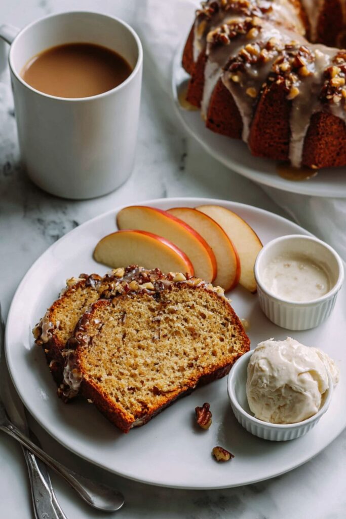 Pumpkin Nut Cake With Maple Glaze Recipe