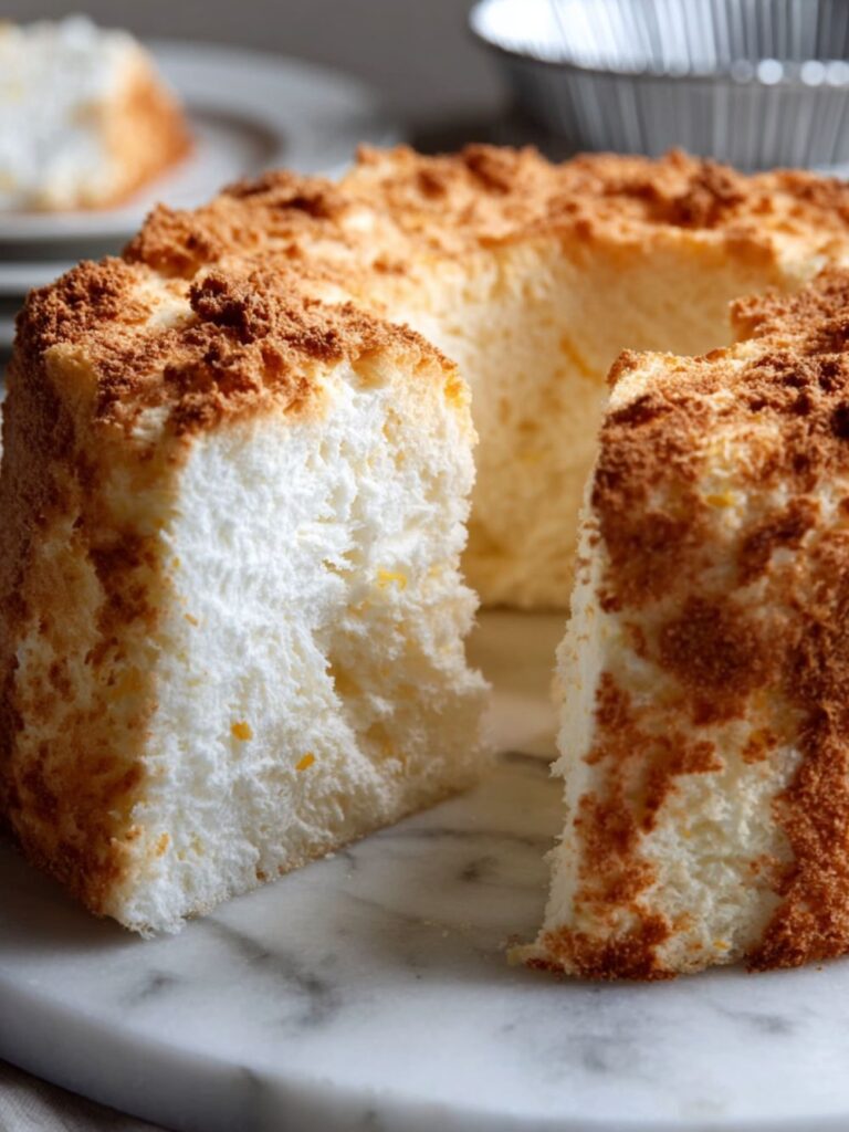 Lemon Angel Food Cake Recipe