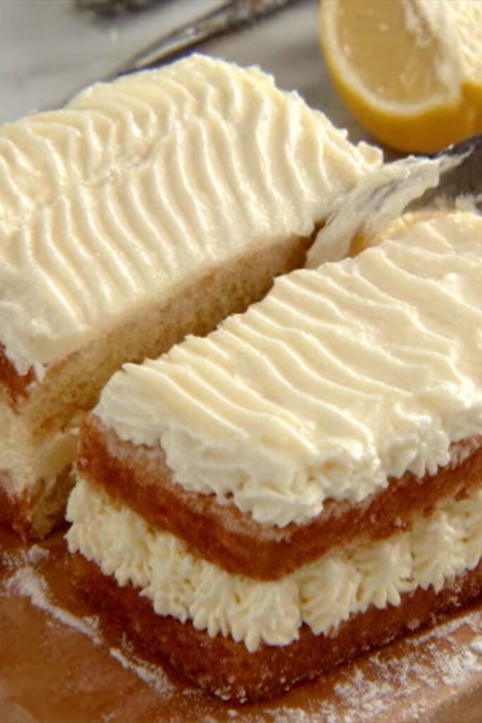 Lemon Layer Sheet Cake Recipe