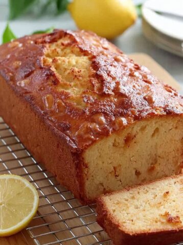 Lemony Yogurt Pound Cake Recipe