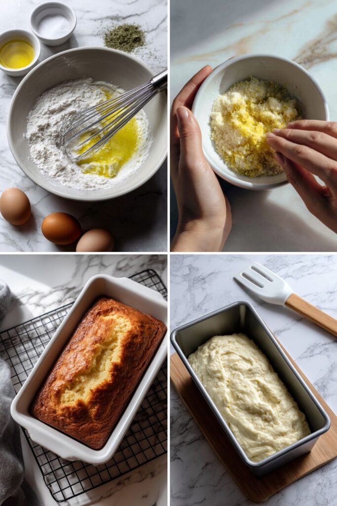 Lemony Yogurt Pound Cake Recipe