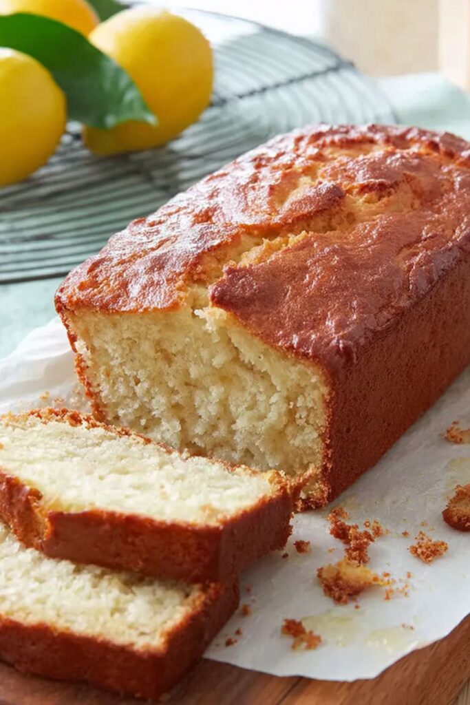 Lemony Yogurt Pound Cake Recipe