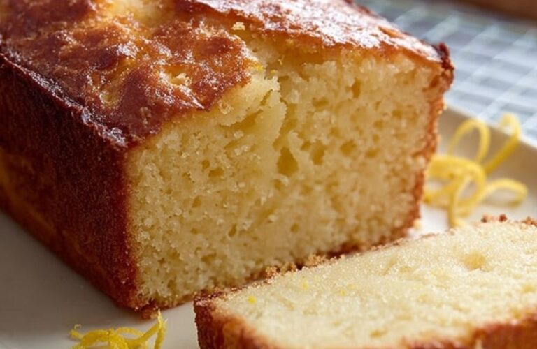 Lemony Yogurt Pound Cake Recipe
