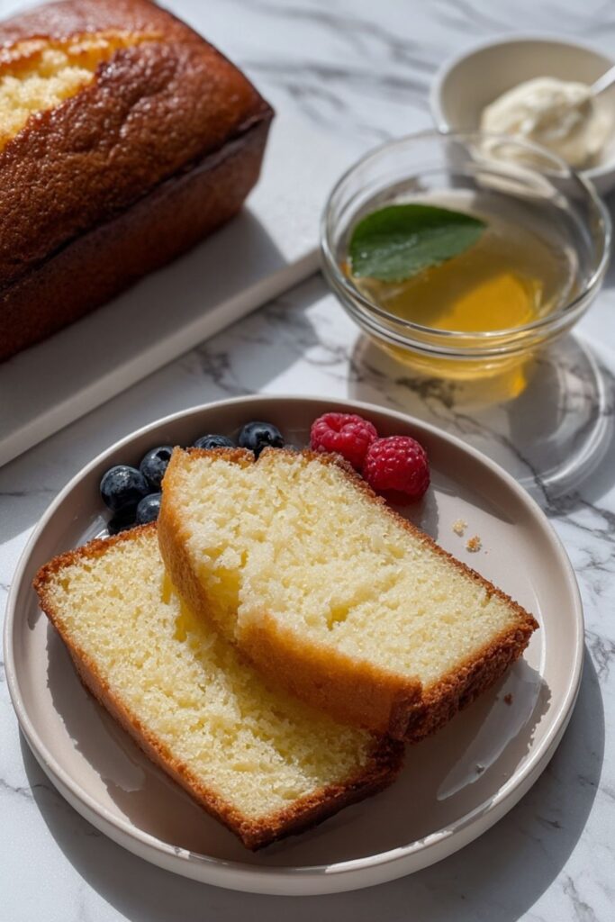 Lemony Yogurt Pound Cake Recipe