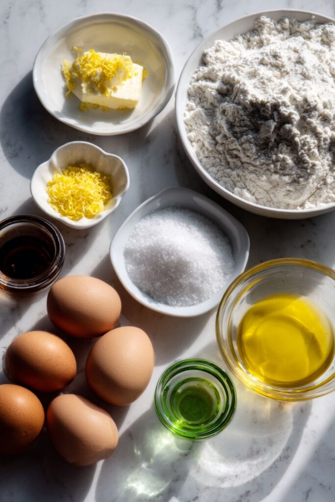 Madeleine Wreath with Sour Cherry Mousse Recipe