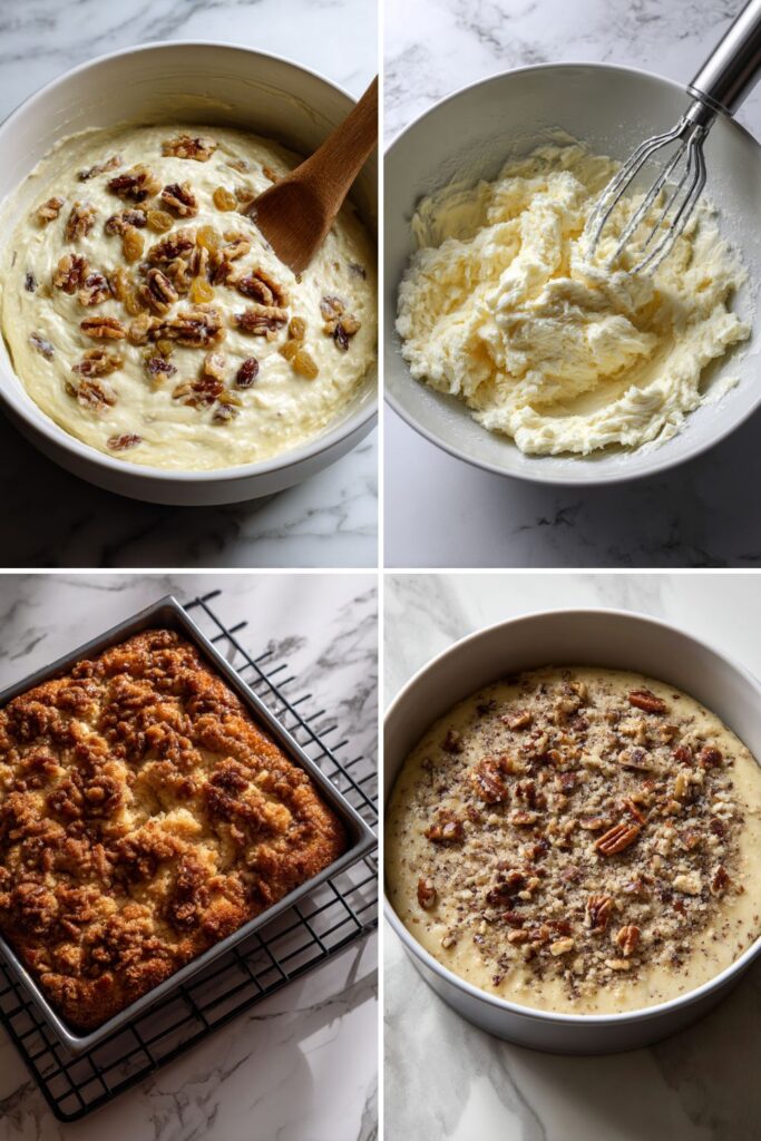 Quick Pecan Sour Cream Coffee Cake Recipe