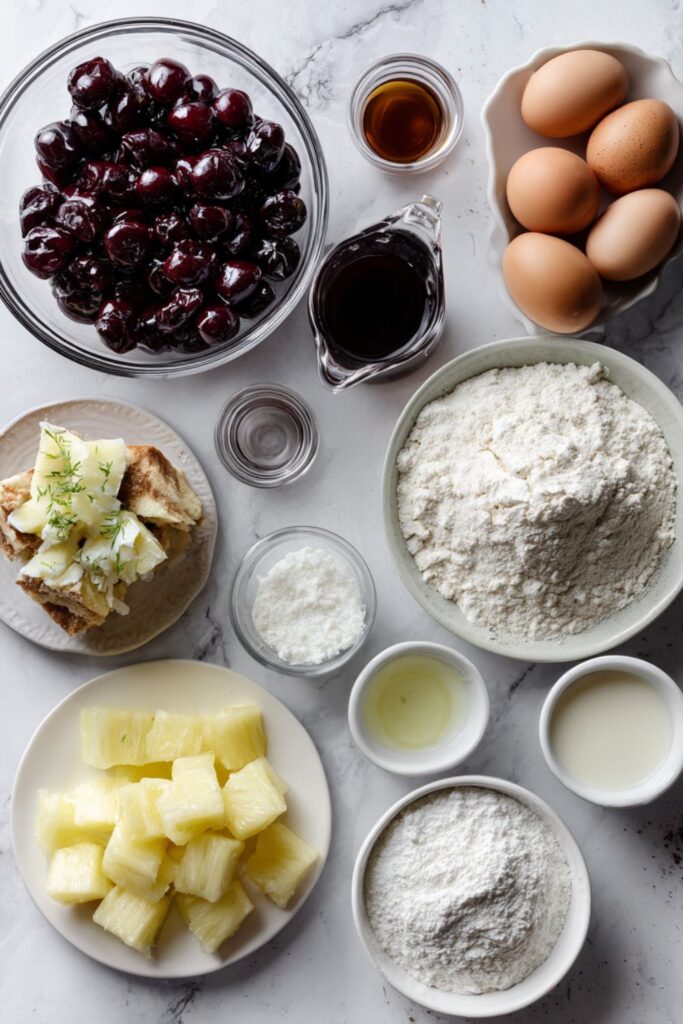Rum Pineapple Upside-Down Cake Recipe