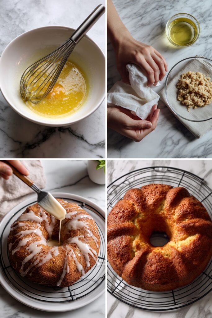 Spice Cake with Ginger Glaze Recipe